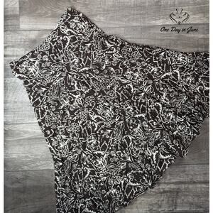 Loft Petite A Line Midi Skirt Size SP